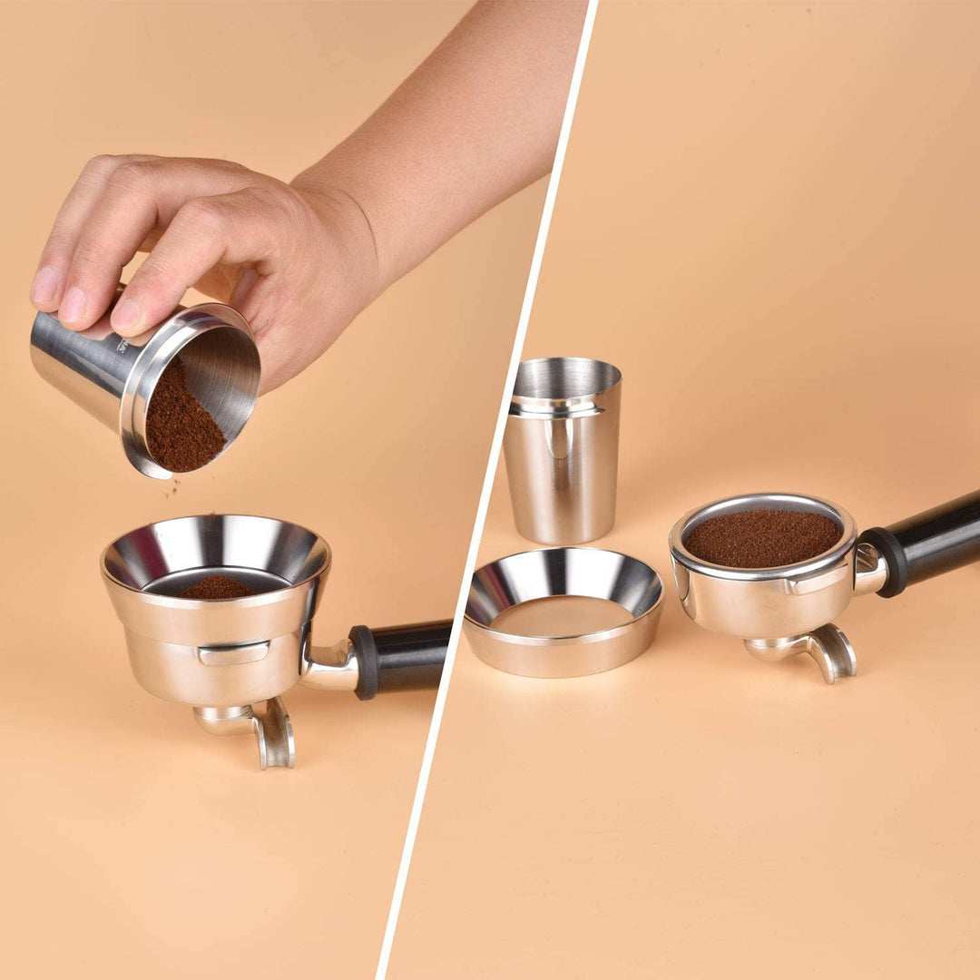 58 Mm Aluminium-Espressodosiertrichter Für Siebtr? Produktbild-Vorschau 11